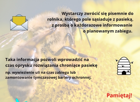 informacja dla pszczelarzy